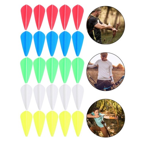 50pcs arrow vanes rubber - arrow,