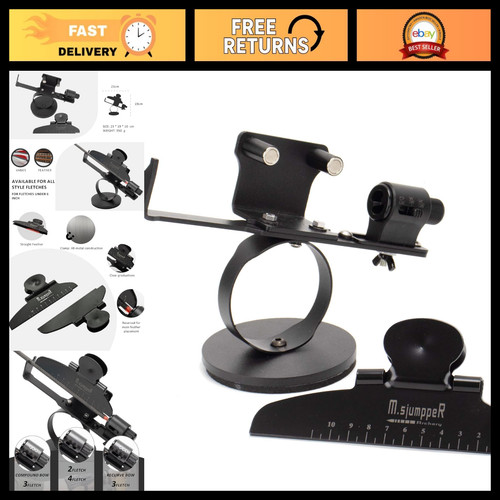 Fletching jig for arrows - for,