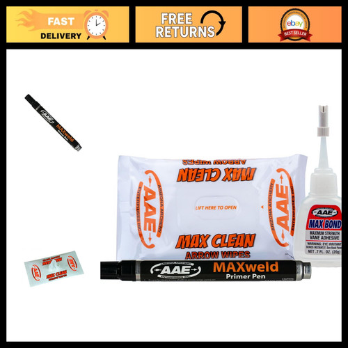 Fletching glue kit with primer - glue,