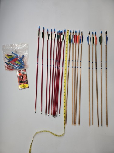 Lot vintage wooden arrows - lot, 20