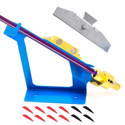 Arrow fletching jig adjust - fletching,