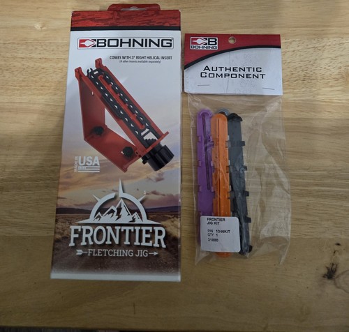 Bohning frontier fletching jig - bohning,