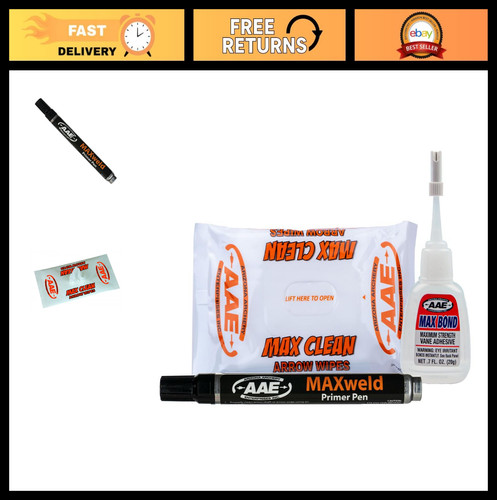 Fletching glue kit with - fletching,