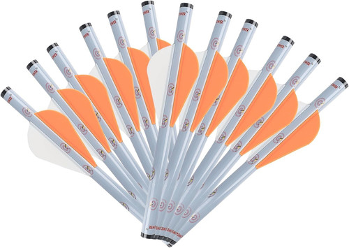 Packs arrow fletching with - 12,